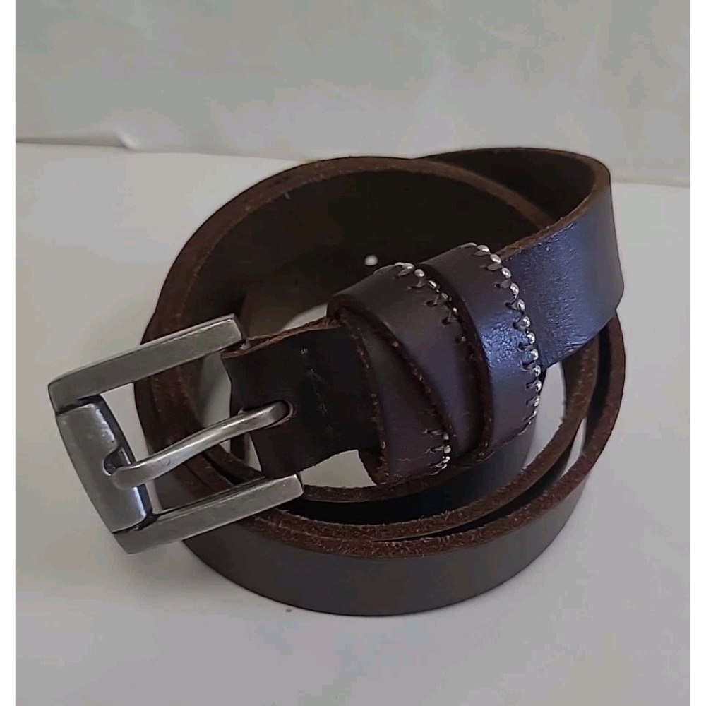Brown Leather Belt Women's‎ XL